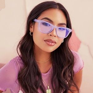 Quay Australia Purple Glasses